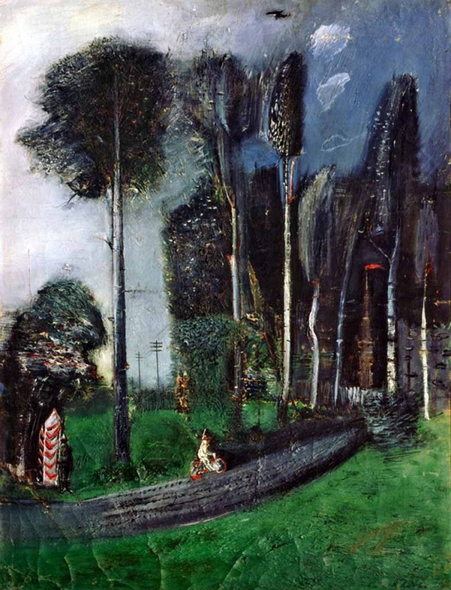 Сочинение по картине: Лабас - "Вечером на пути к аэродрому"